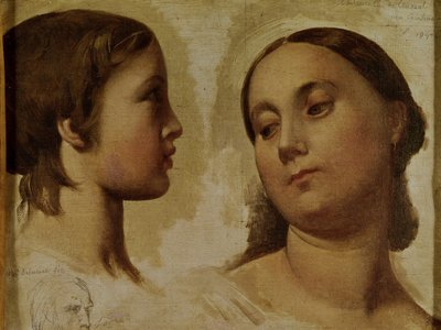 Madame Lauréal and her Son by Jean Auguste Dominique Ingres